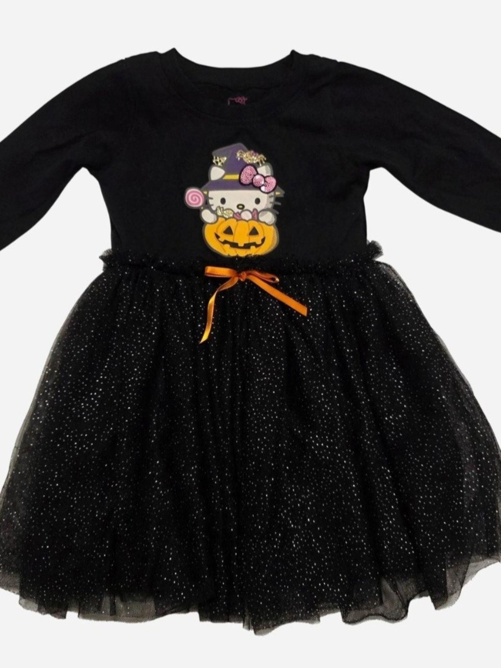 Hello Kitty Black Tulle Halloween Dress 3T